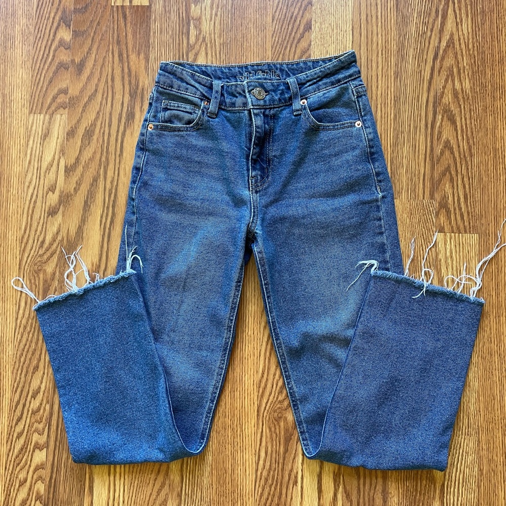 Wild Fable High Rise Straight Ankle Jeans